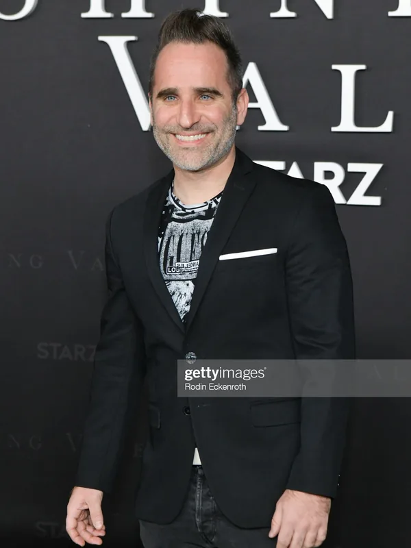Ben on the red carpet at the Shining Vale premiere, February 2022.